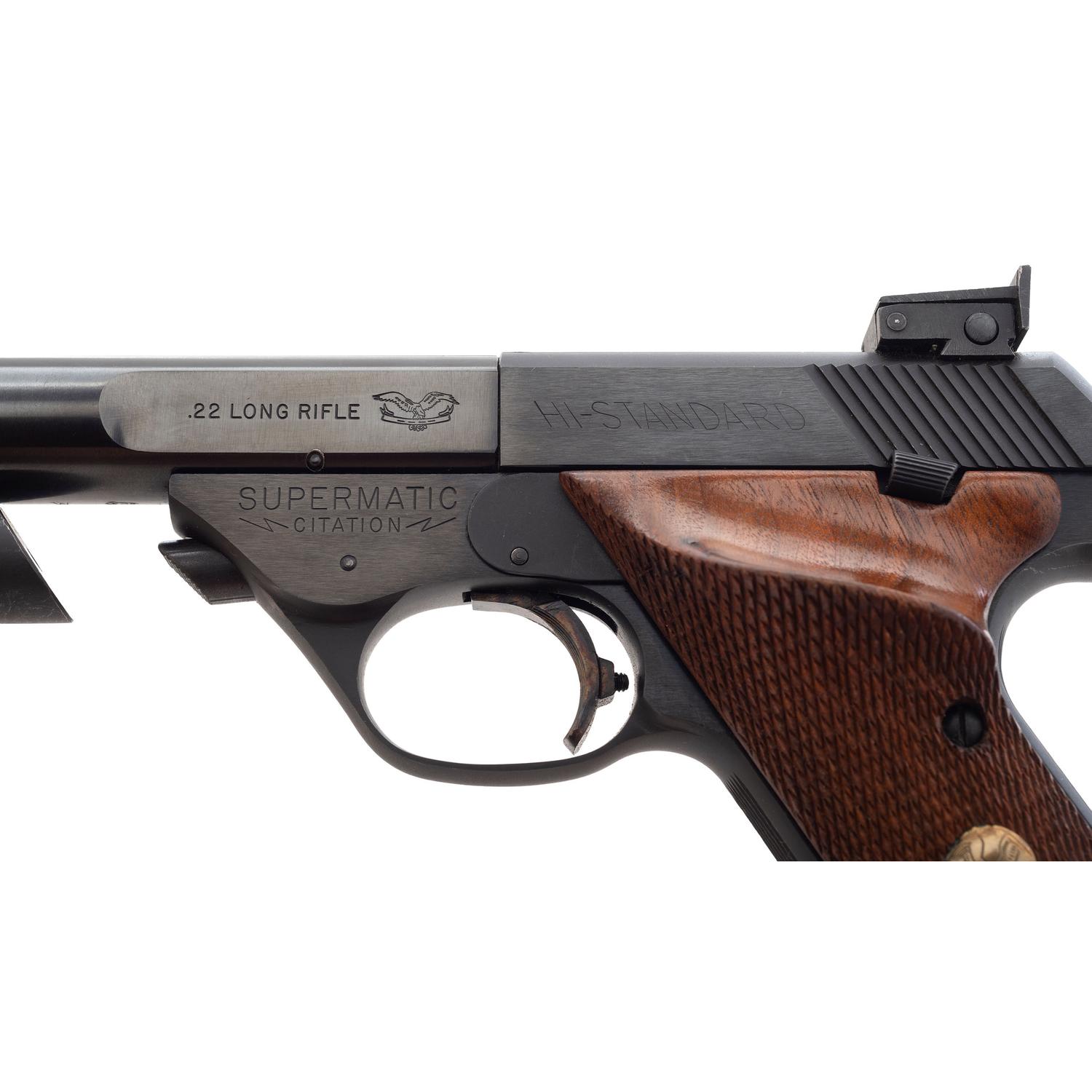 *Hi-Standard Model 104 Supermatic Citation with Muzzle Brake and Barrel Weight