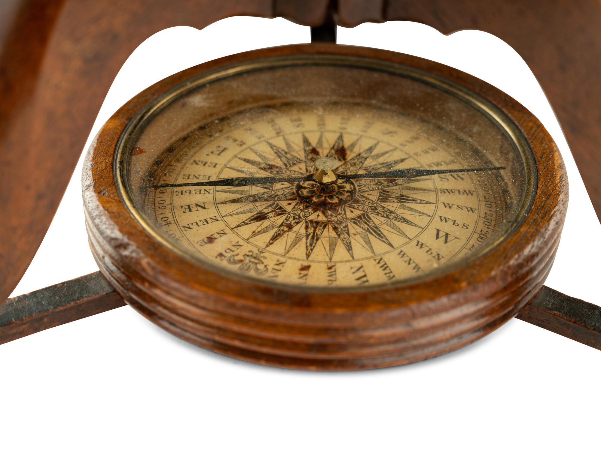 An Associated Pair of English Twelve-Inch Mahogany Celestial and Terrestrial Library Globes
