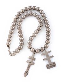 Single-strand Double Cross Necklace