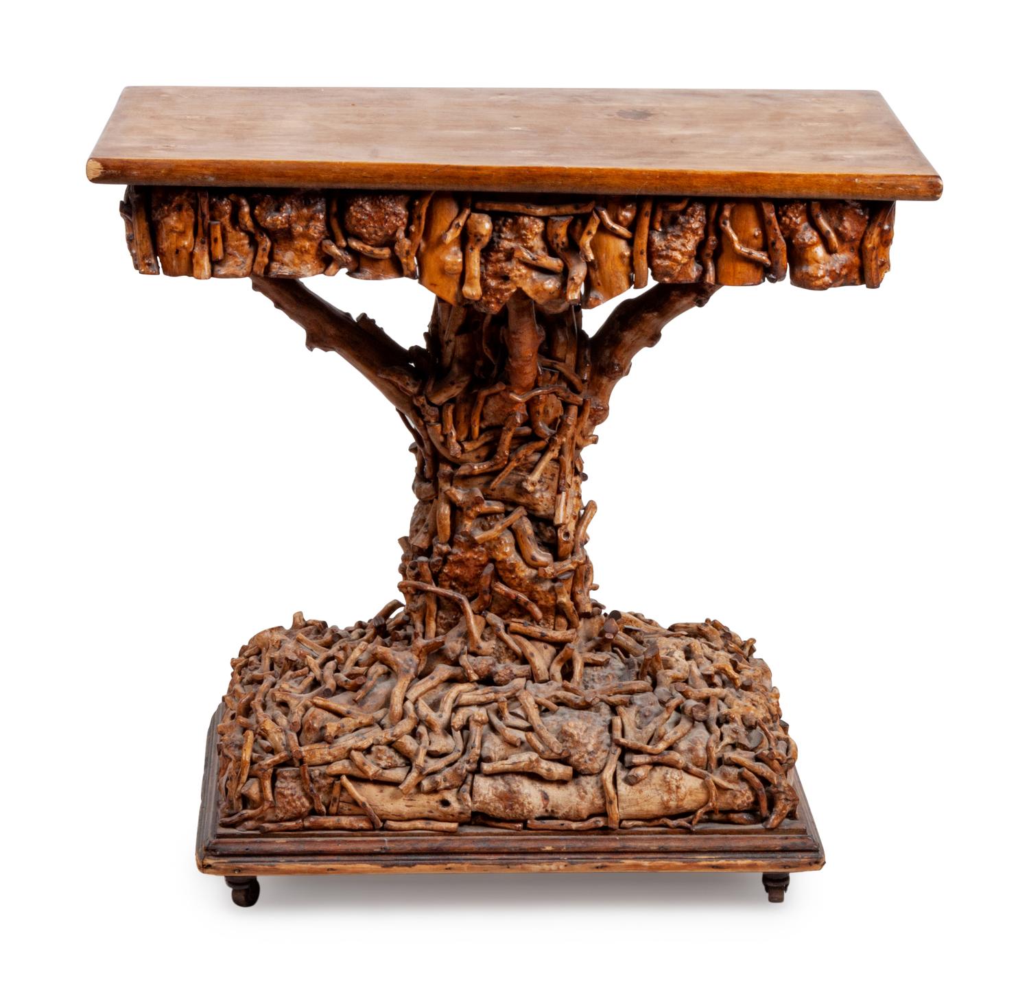Adirondack Style Hall Table