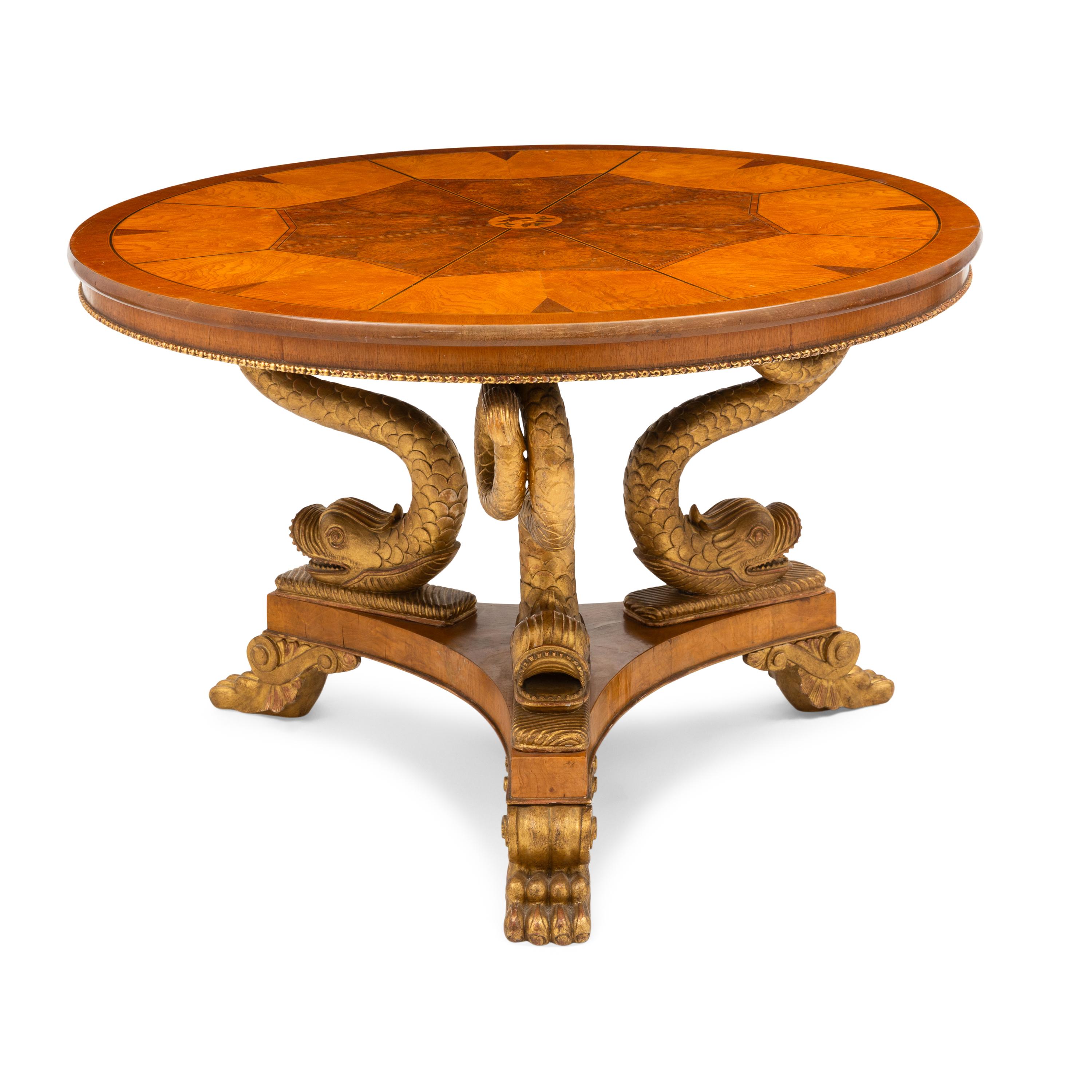 A Venetian Style Giltwood Center Table