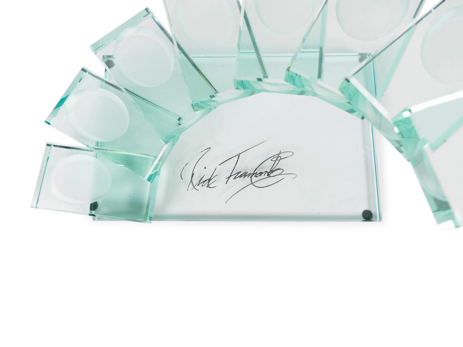 A Glass Works Studio Caviar Stand — 20TH CENTURY