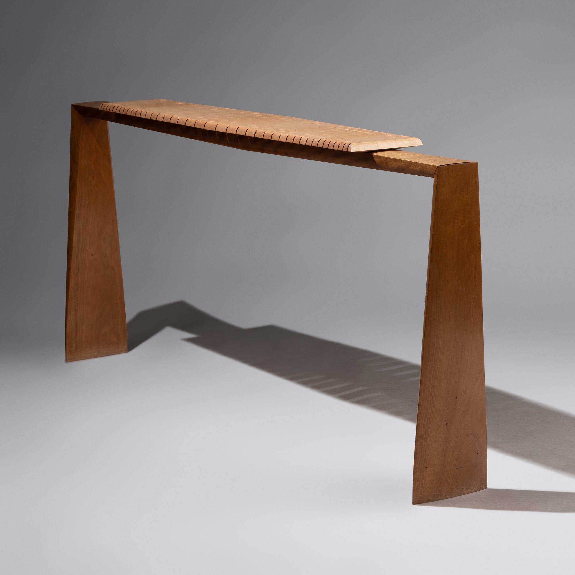 Postmodern console table, 1990
