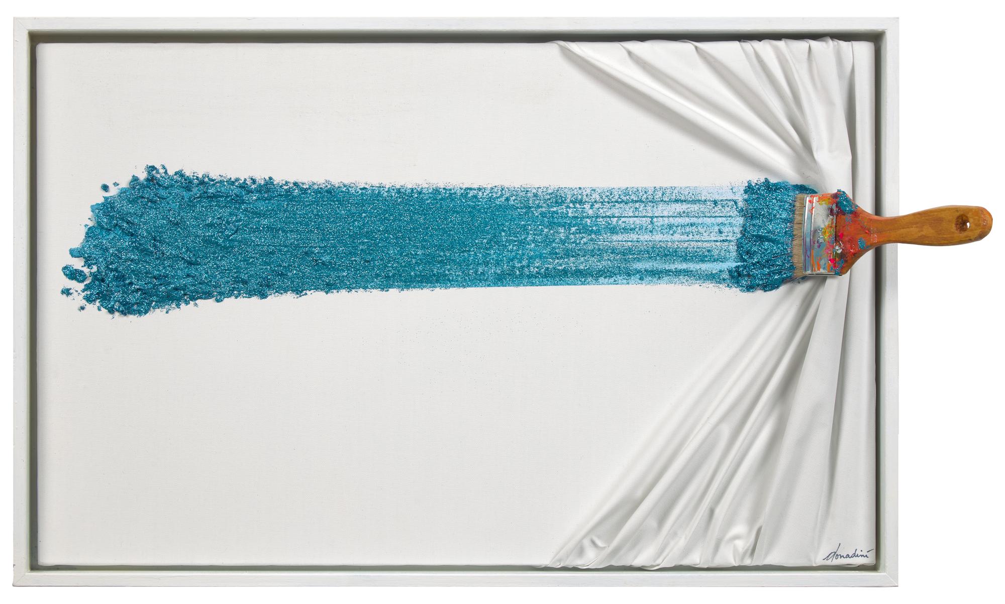 Brosse Arretée Turquoise, 2023