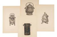 [BRONZE] Collection of Chinese Bronze Antiques . Tokyo: Shimbi Shoin, 1910.