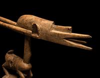 A Bamana Wood Antelope (Chiwara)