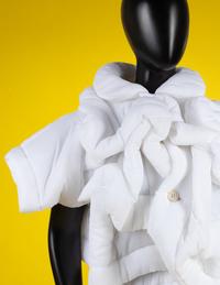 Comme des Garçons White Soft Sculpt Ensemble, Fall 2010