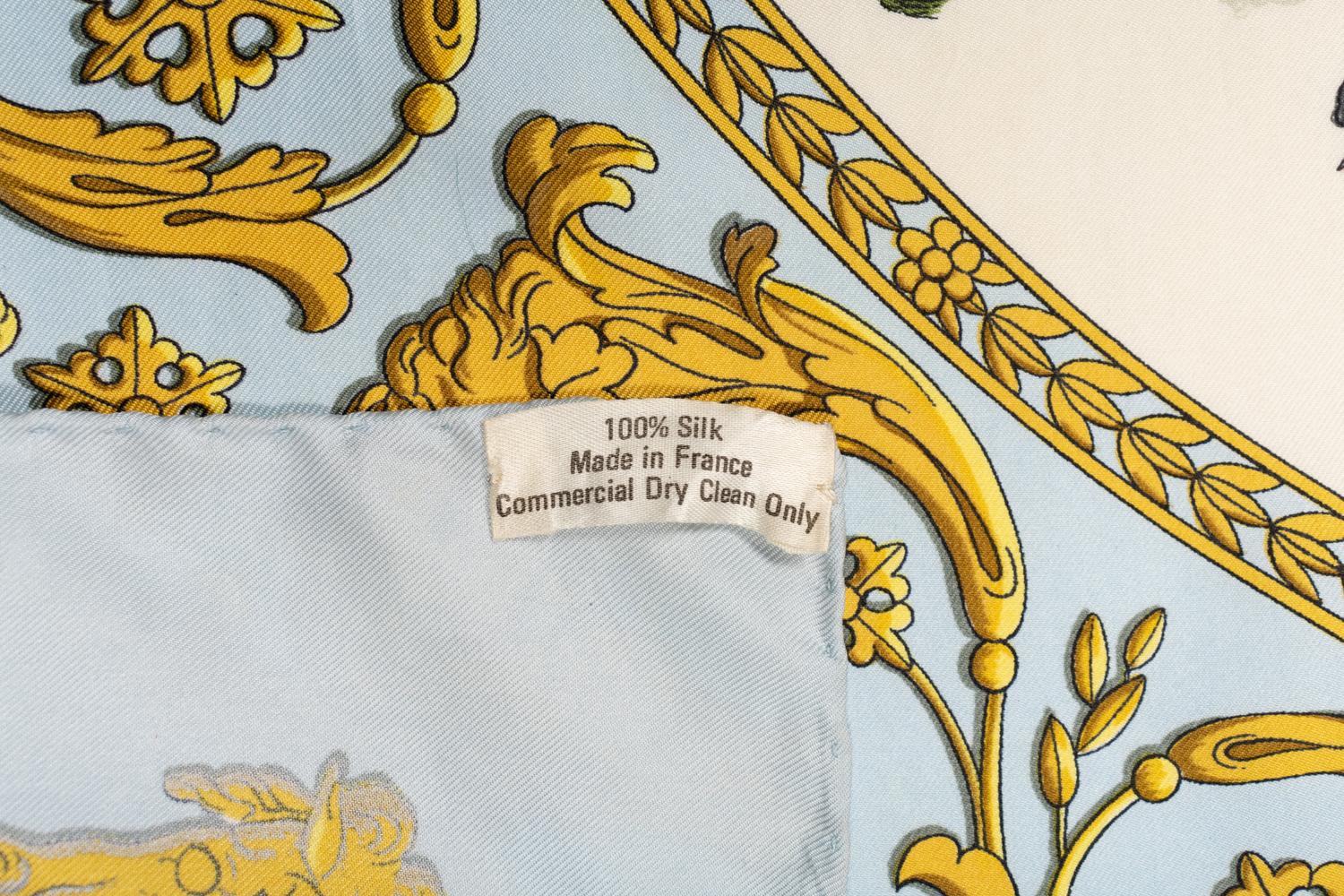 Three Hermès 90cm Silk Scarves