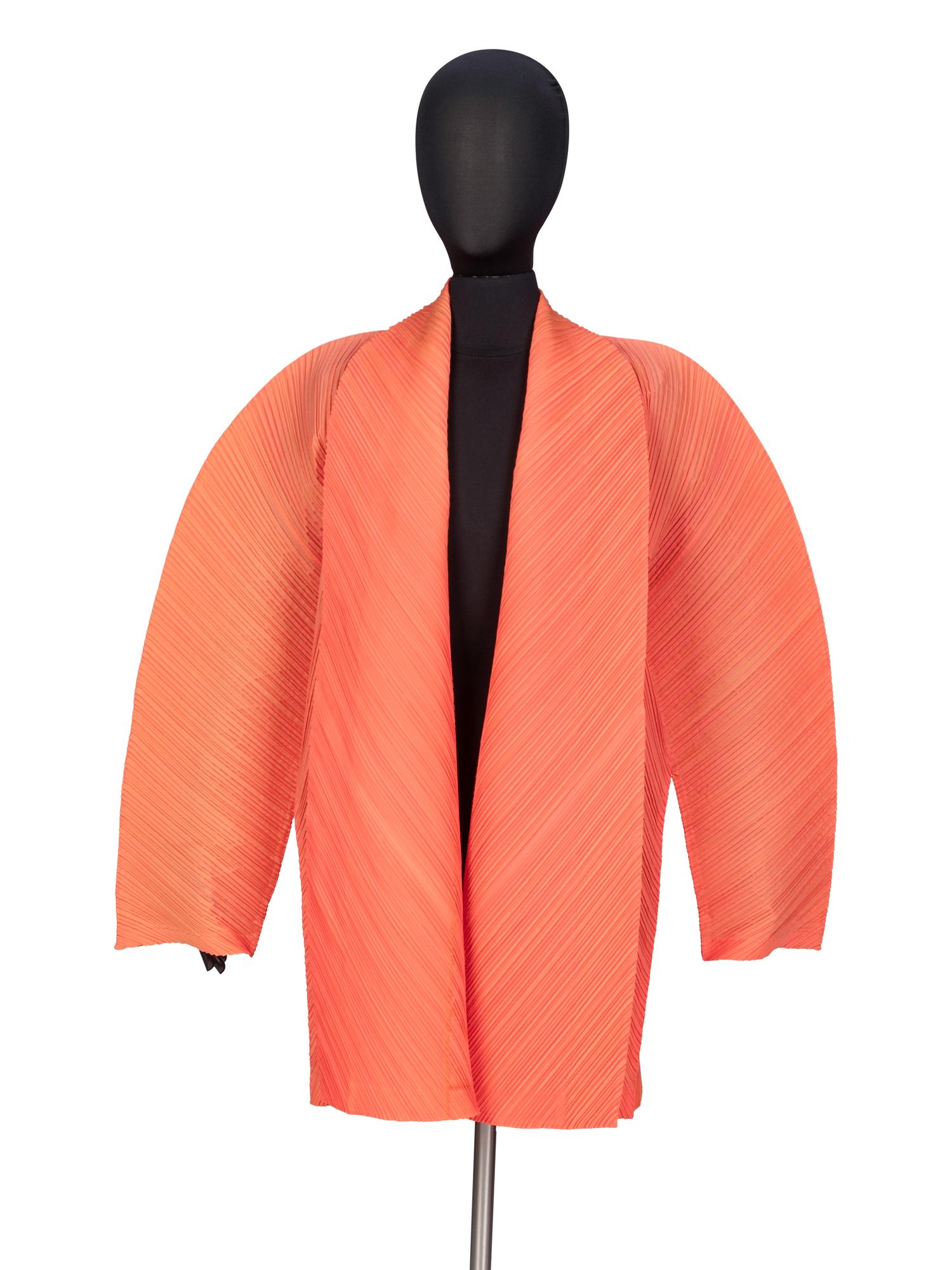 Issey Miyake, Pleated Coral Jacket, 1995