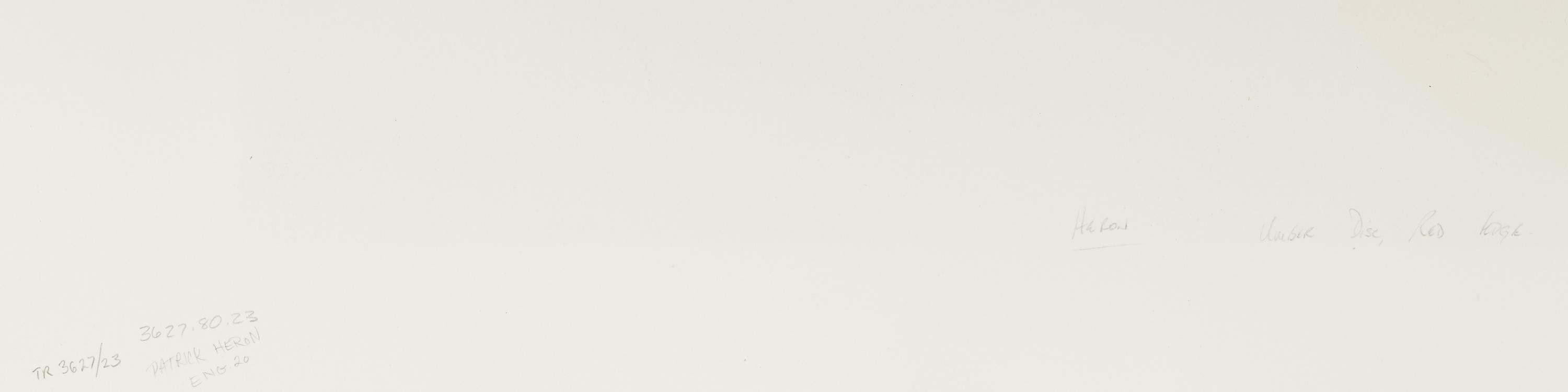 Umber Disc and Red Edge , 1970