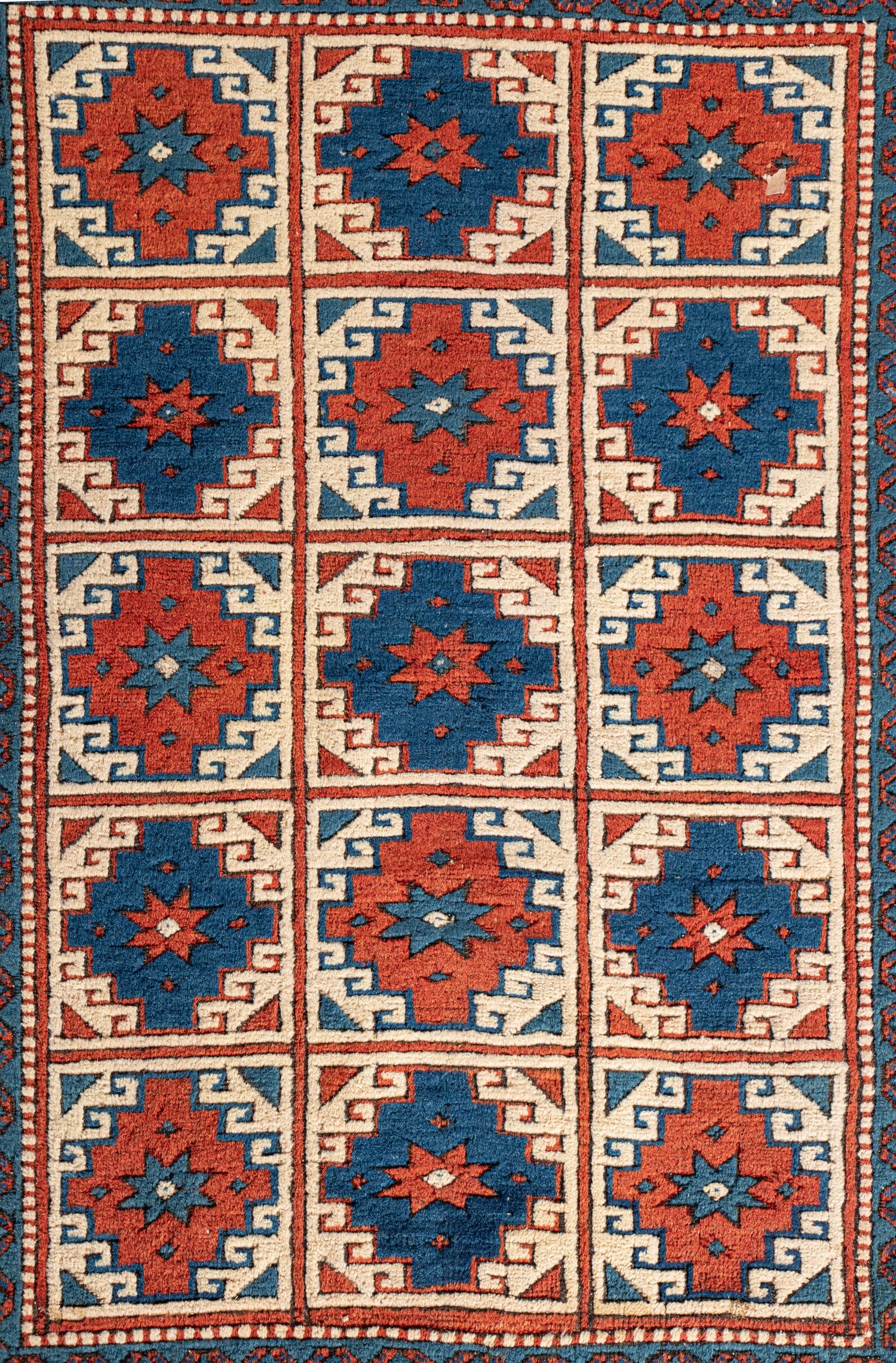 A Kazakh Wool Rug