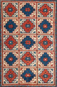 A Kazakh Wool Rug