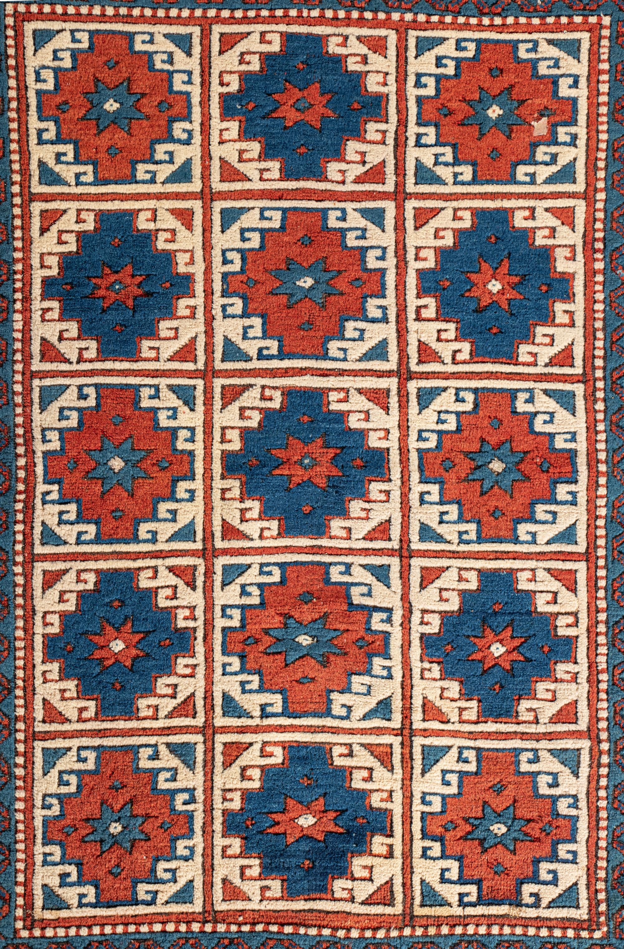 A Kazakh Wool Rug