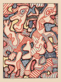 Jean Dubuffet (French, 1901-1985) — Affairements , 1964