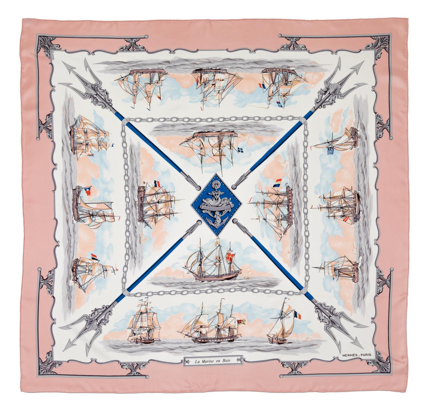 Hermès 90cm Silk Scarf