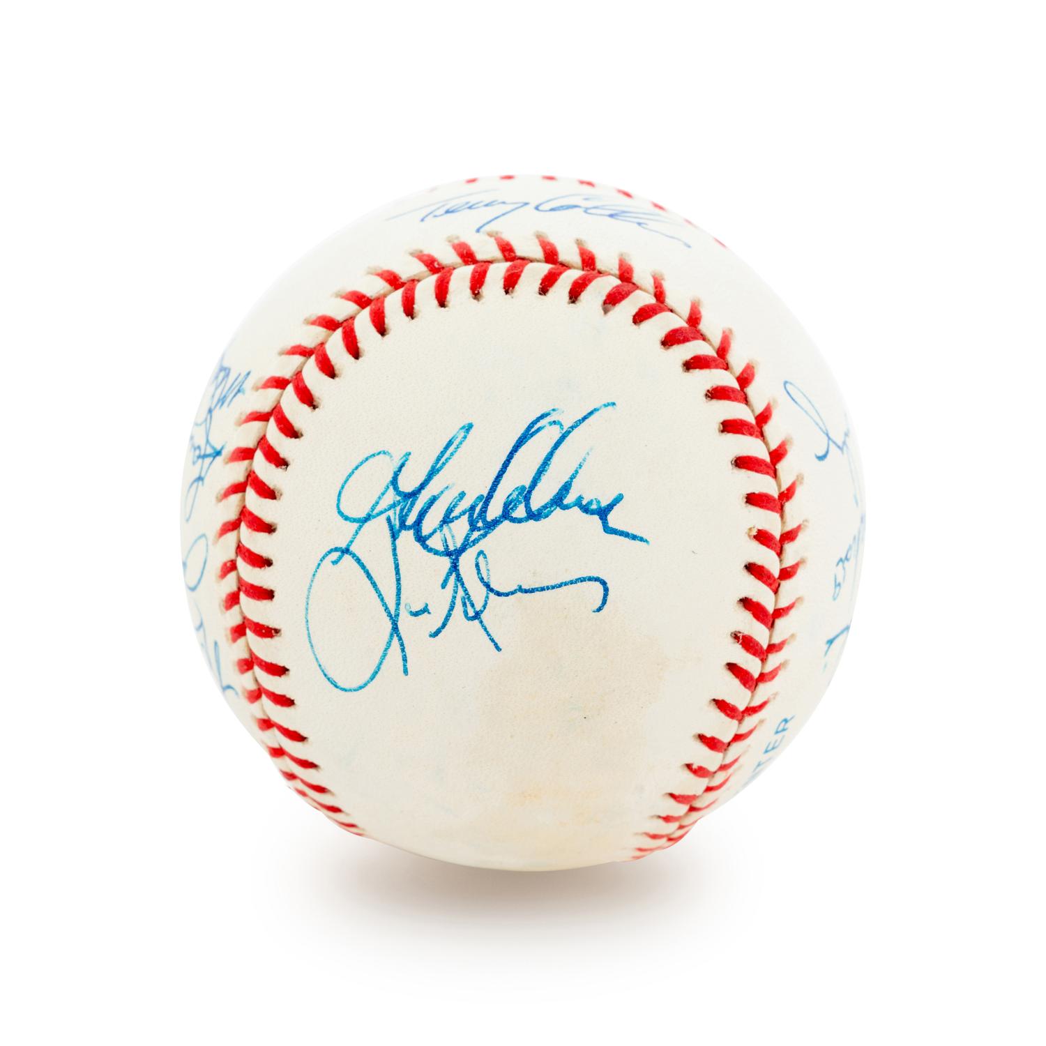 A Group of 19 Los Angeles Angels Signed Baseballs,