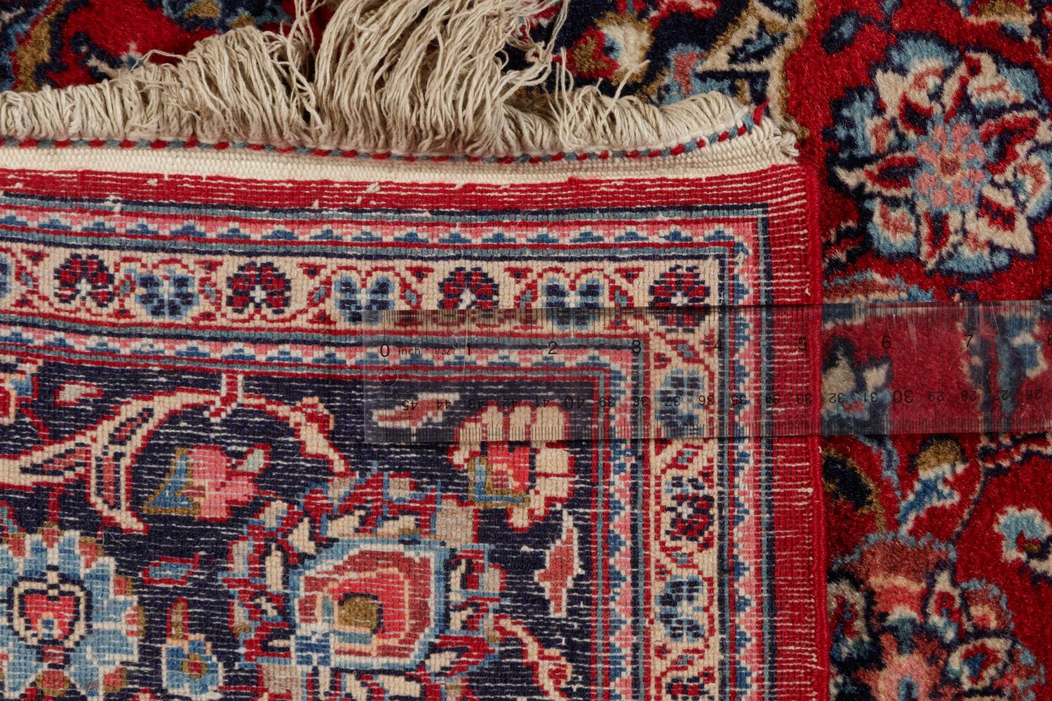 A Kashan Wool Rug
