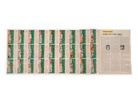 An Original 1954 Inaugural Issue of Sports Illustrated Including 1954 Topps Baseball Cards Insert