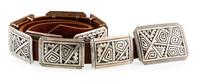 Sterling Silver Concha Belt Lot is located and will ship from Denver, Colorado.