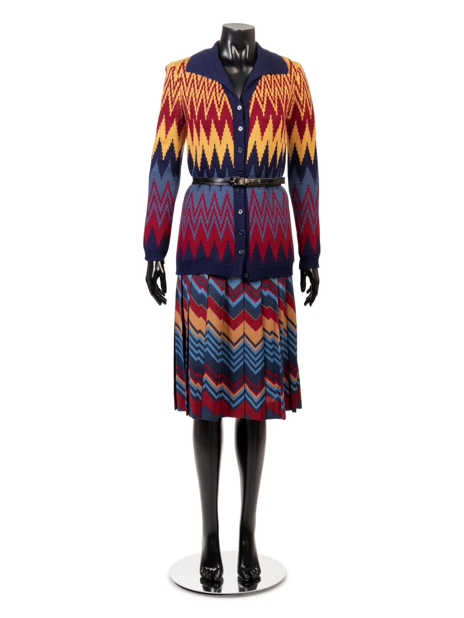 Yves Saint Laurent Haute Couture Ensemble, 1975