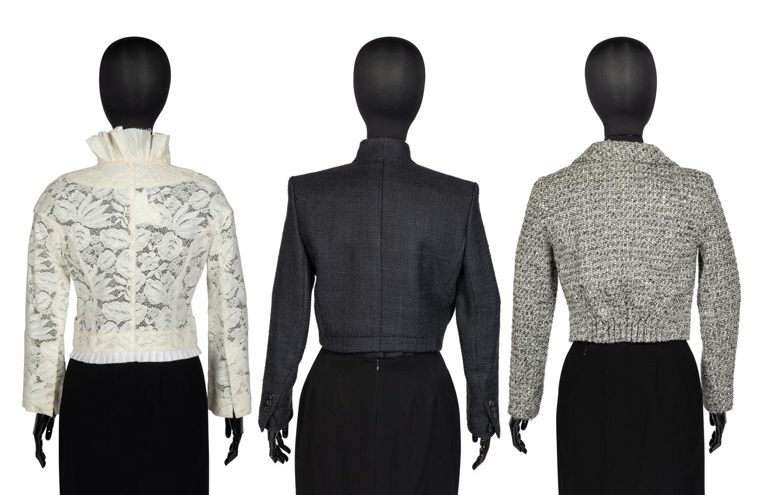 Three Designer Boleros: Two ODLR & One YSL Rive Gauche