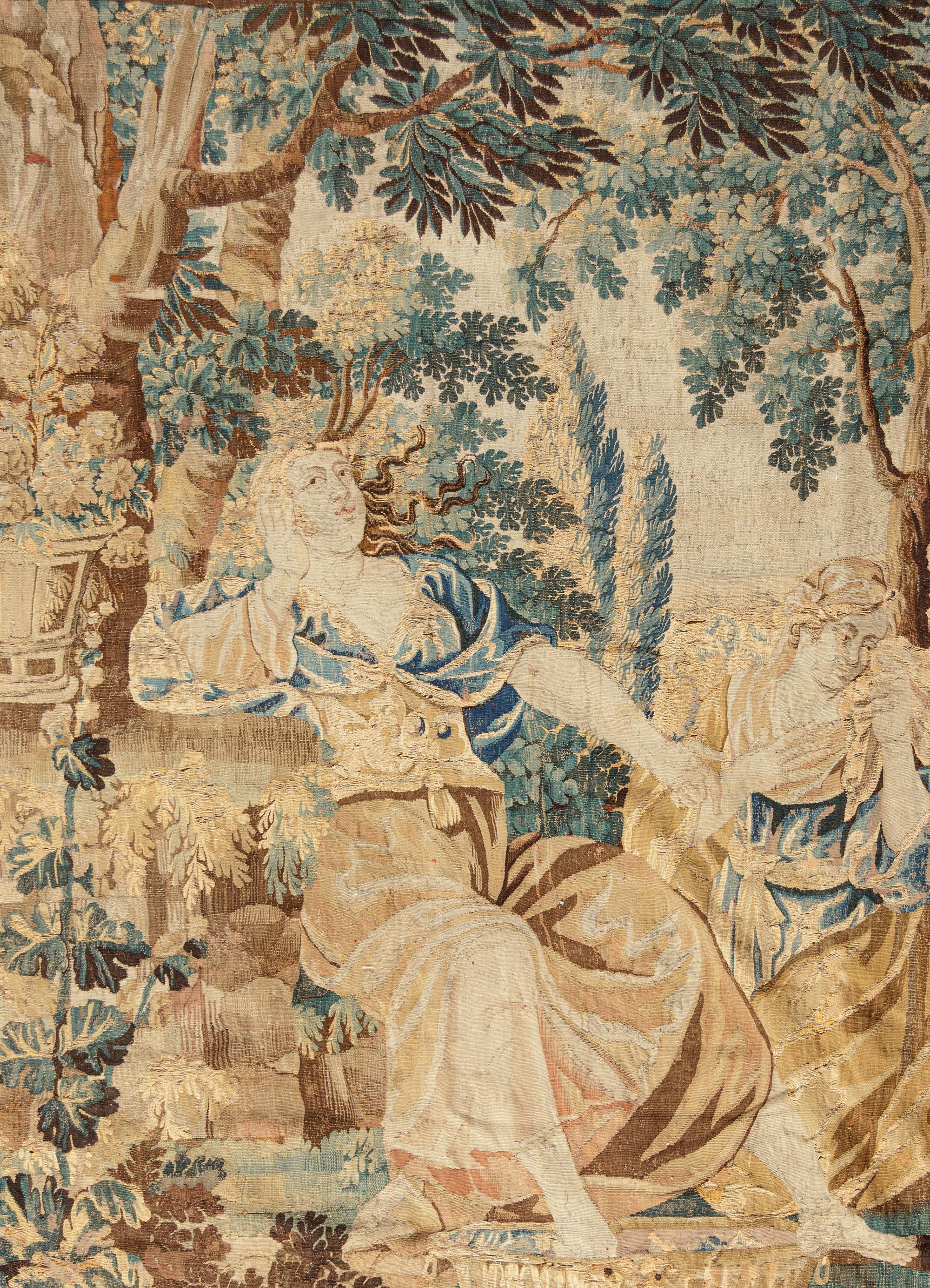 A Flemish Wool Tapestry
