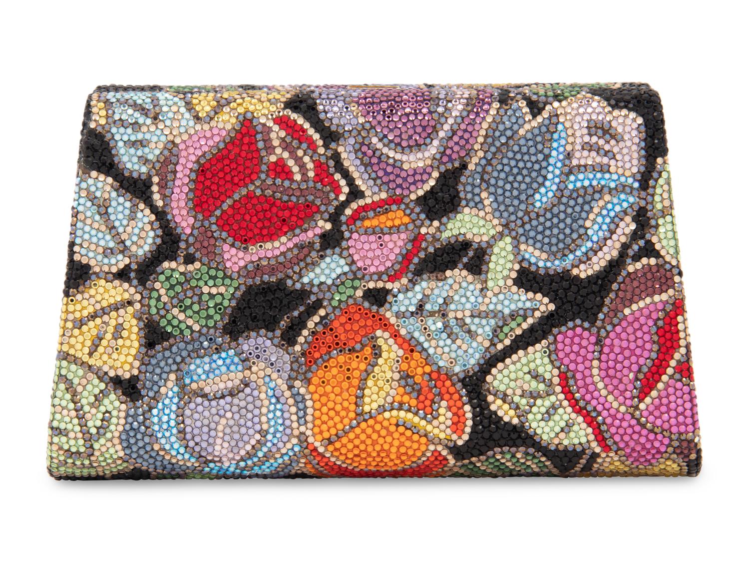 Judith Leiber Floral Minaudière