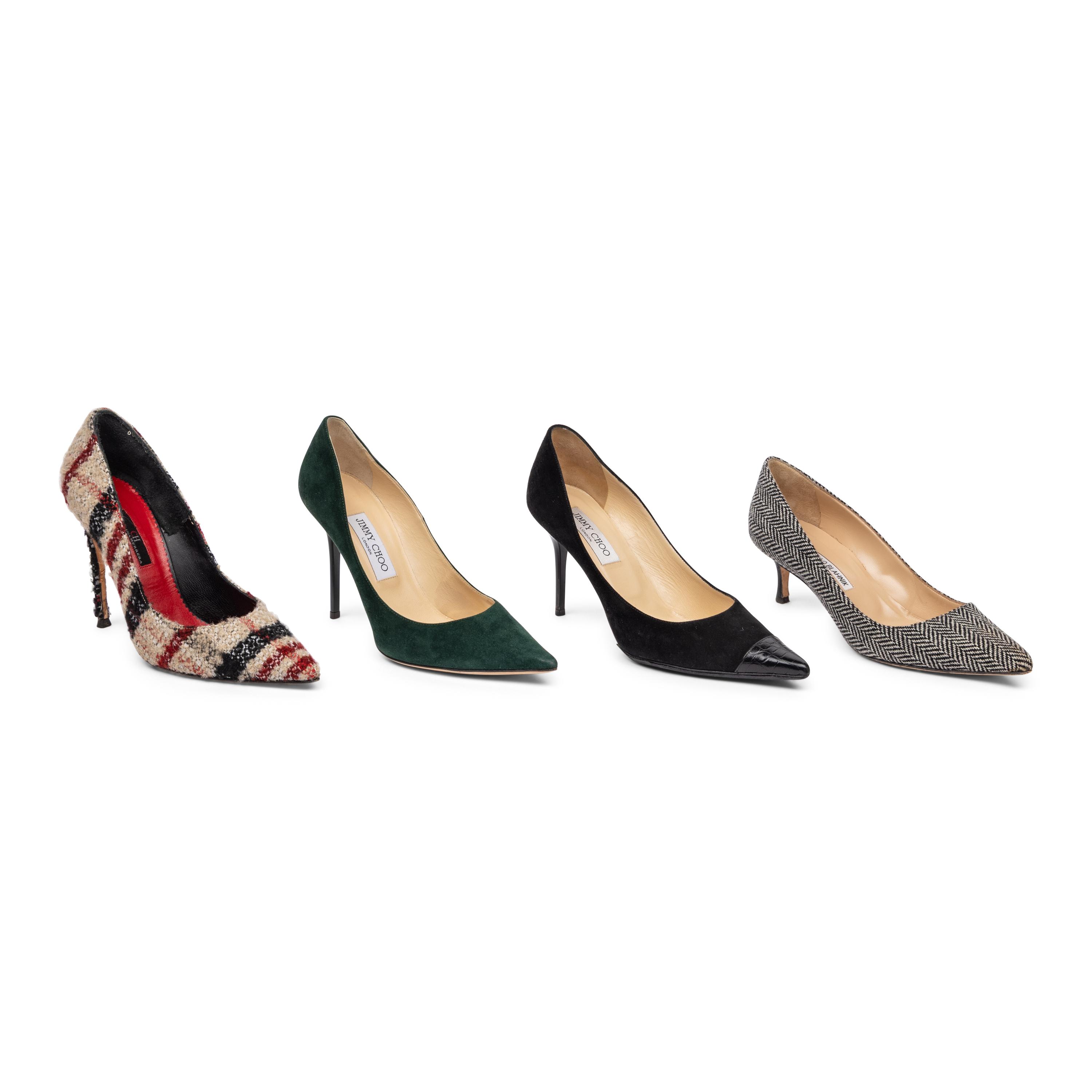 Four Pairs of Designer Pumps