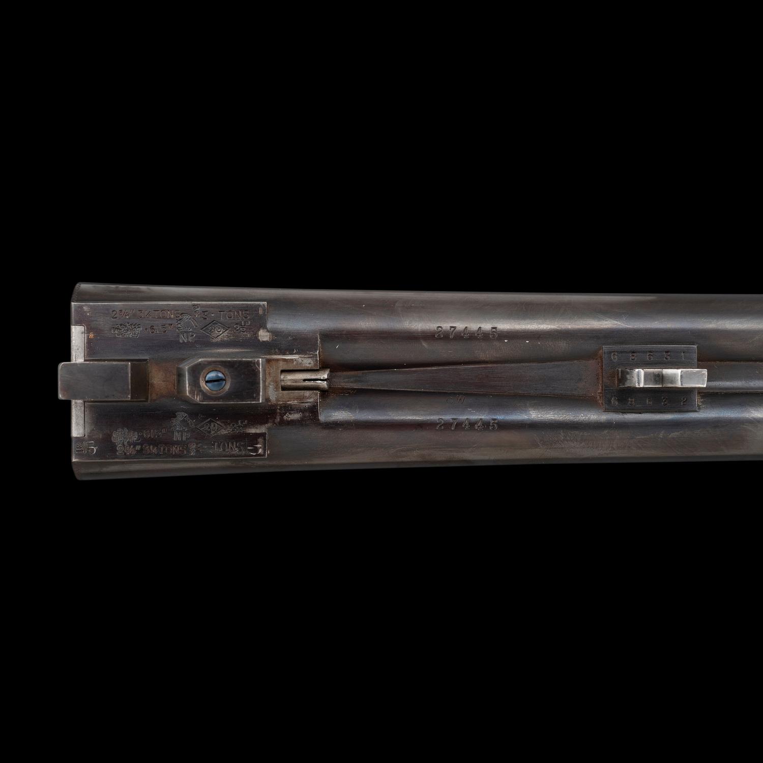 **A Pair of Consecutively Numbered James Purdey & Sons 20 Bore SxS Hammerless Shotguns Made for the Spanish Marquis de Villabragima, in Original Motor Case with Accessories