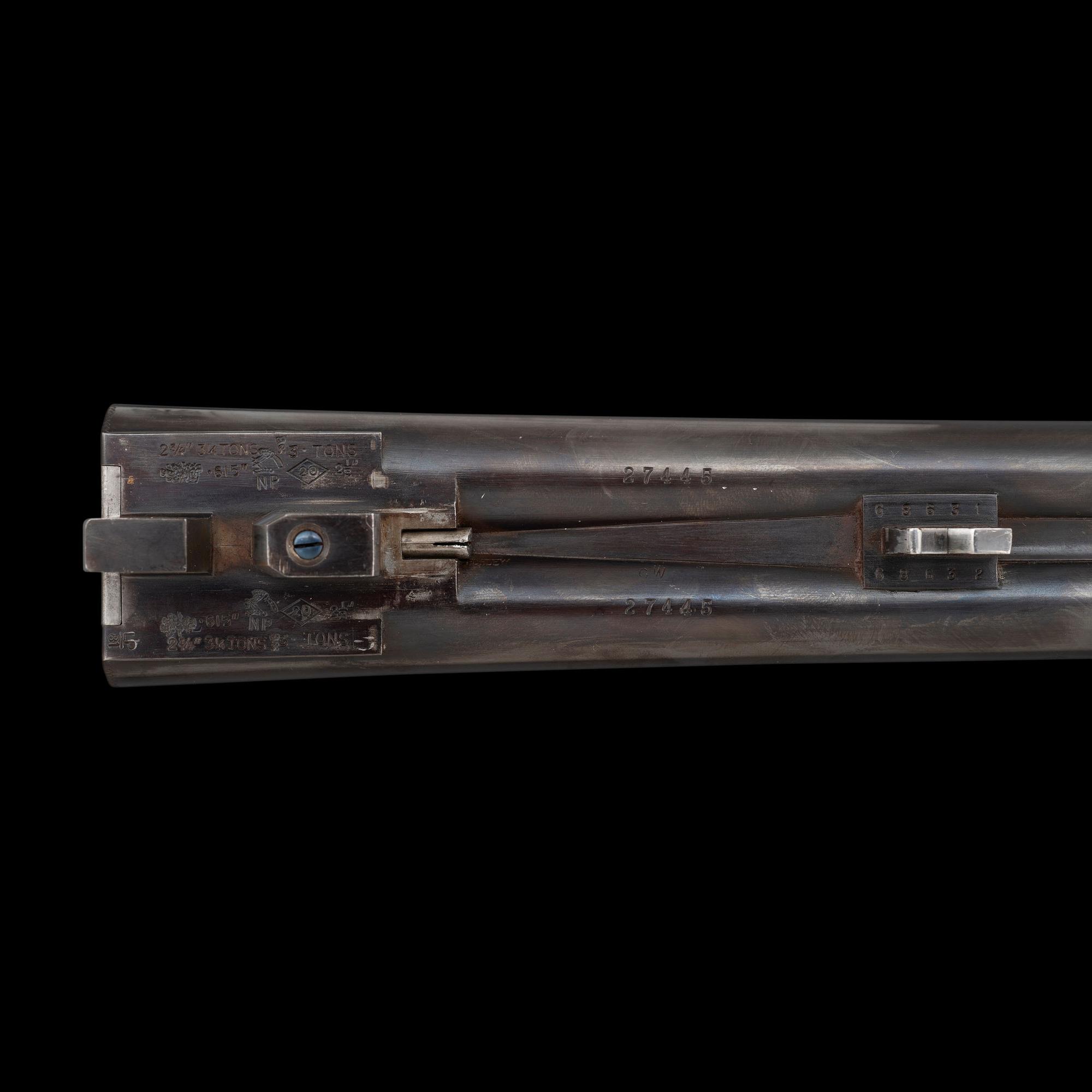 **A Pair of Consecutively Numbered James Purdey & Sons 20 Bore SxS Hammerless Shotguns Made for the Spanish Marquis de Villabragima, in Original Motor Case with Accessories
