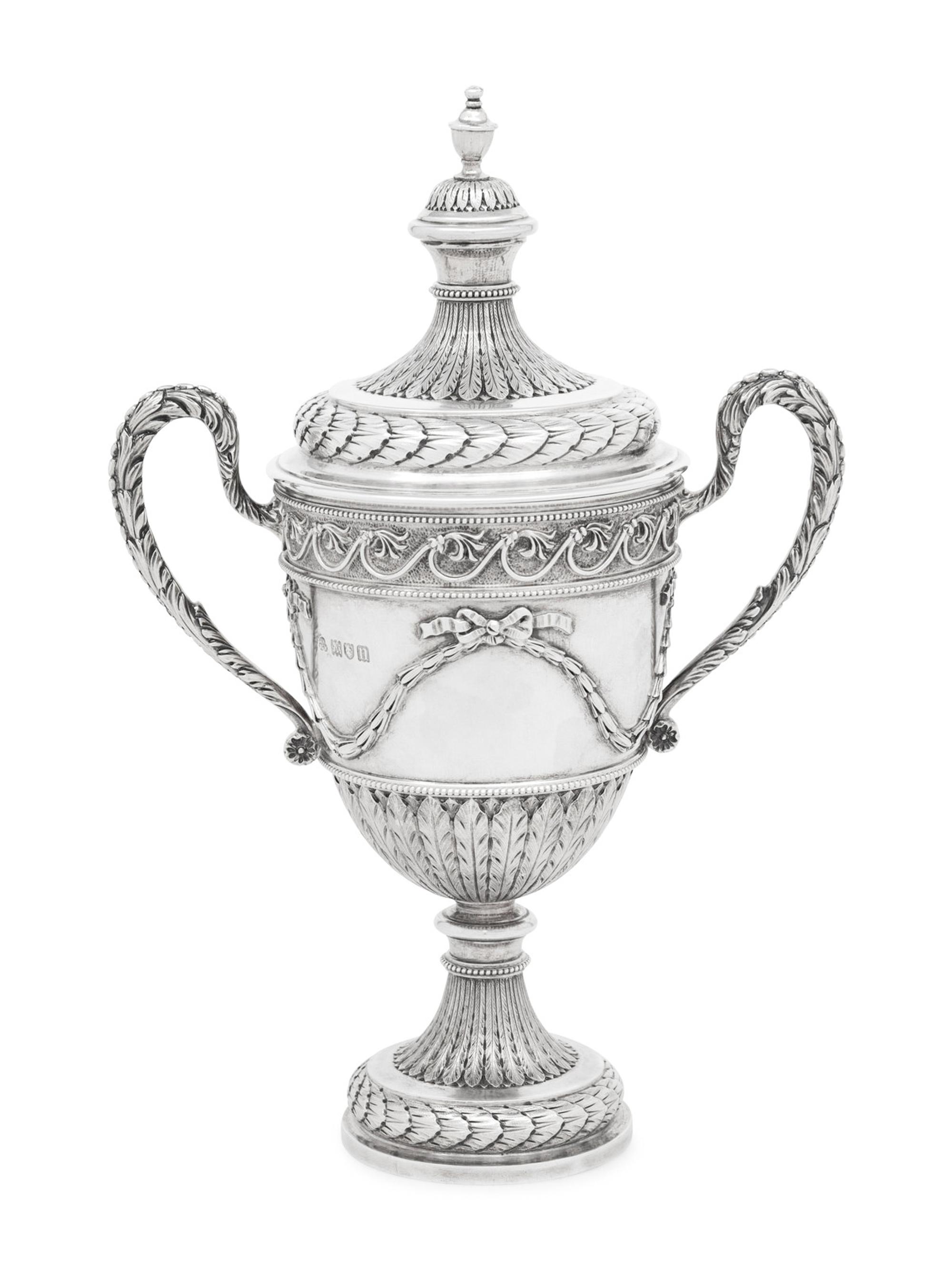 An English Silver Cup and Cover