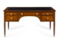 A William IV Style Mahogany Desk