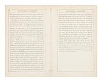 LINCOLN, Abraham (1809-1865). Inaugural Address. March 4, 1865 . [Washington, D.C., 1865].
