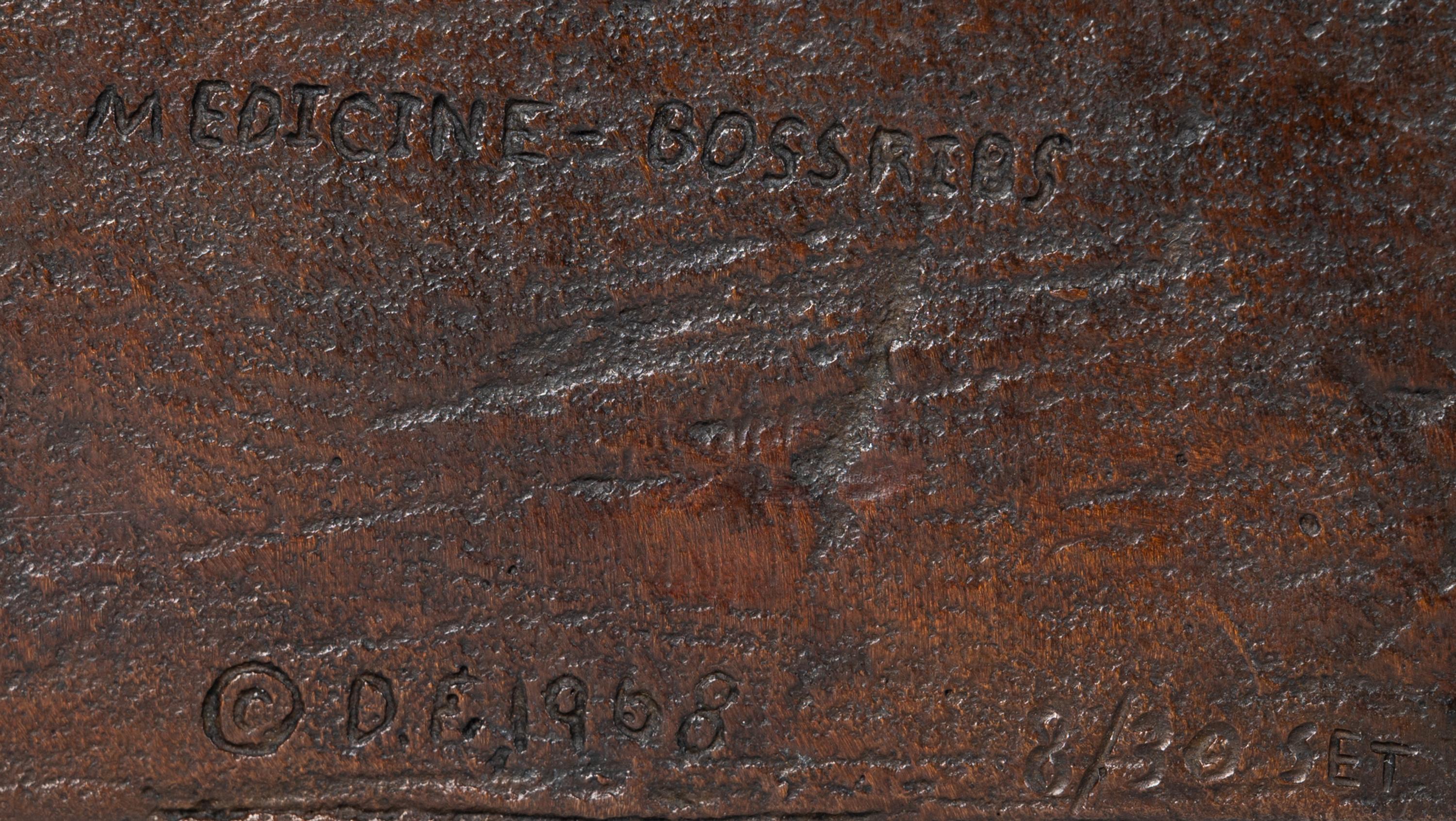 Seven Sculptures: Last Star , Calf-Tail, Two-Gun-White-Calf, Eagle-Calf, Medicine-Bossribs, Turtle and Weasel Feather , edition 8/30