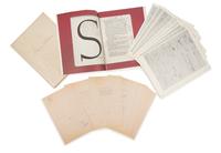 NABOKOV, Vladimir. A pair of proofs for Nabokov's works, comprising: