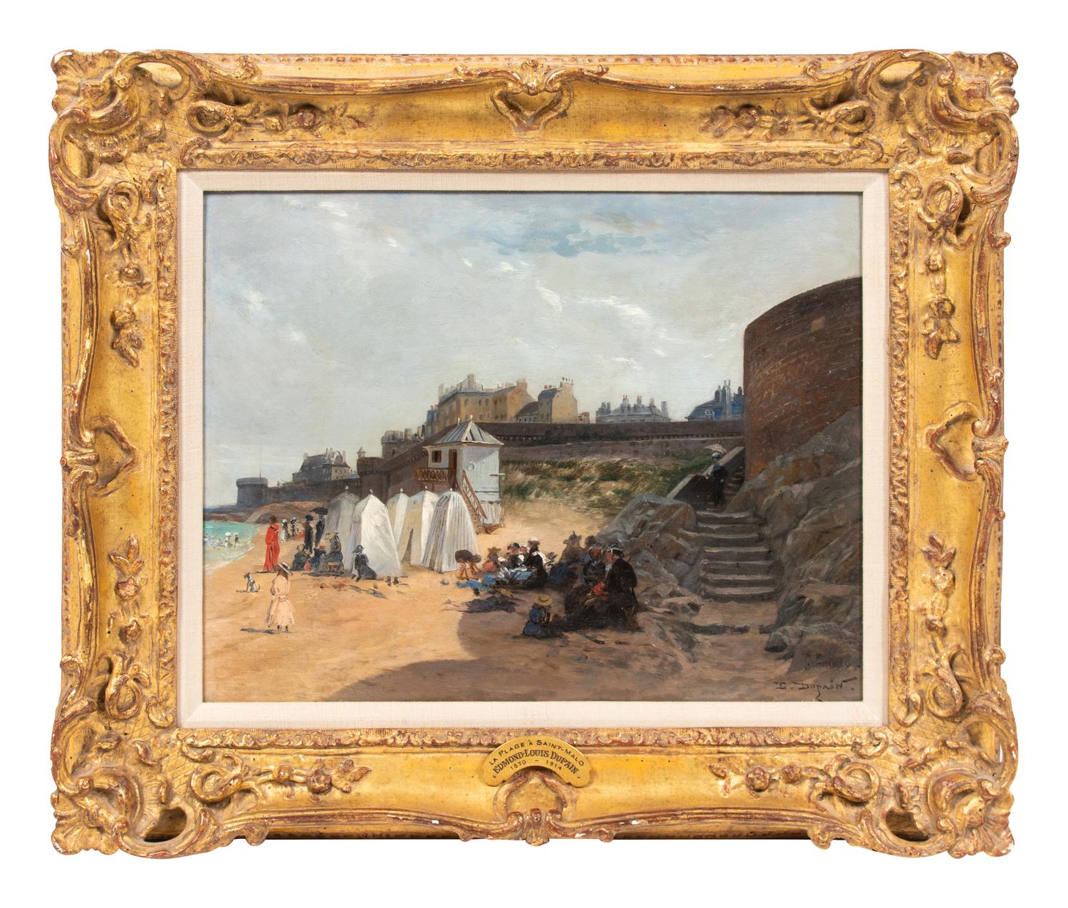 La Plage à Saint-Malo
