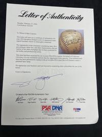 A 1935 Brooklyn Dodgers Team Signed Autograph Baseball (PSA Letter of Authenticity)
