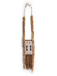 Blackfeet Beaded Mirror Bag