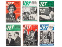 [CIVIL RIGHTS]. Jet . 13 issues (incomplete run). Chicago, IL: Johnson Publishing Co., September 1964-May 1968.
