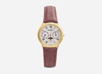 A Men's 18K Yellow Gold Audemars Piguet Moonphase Watch