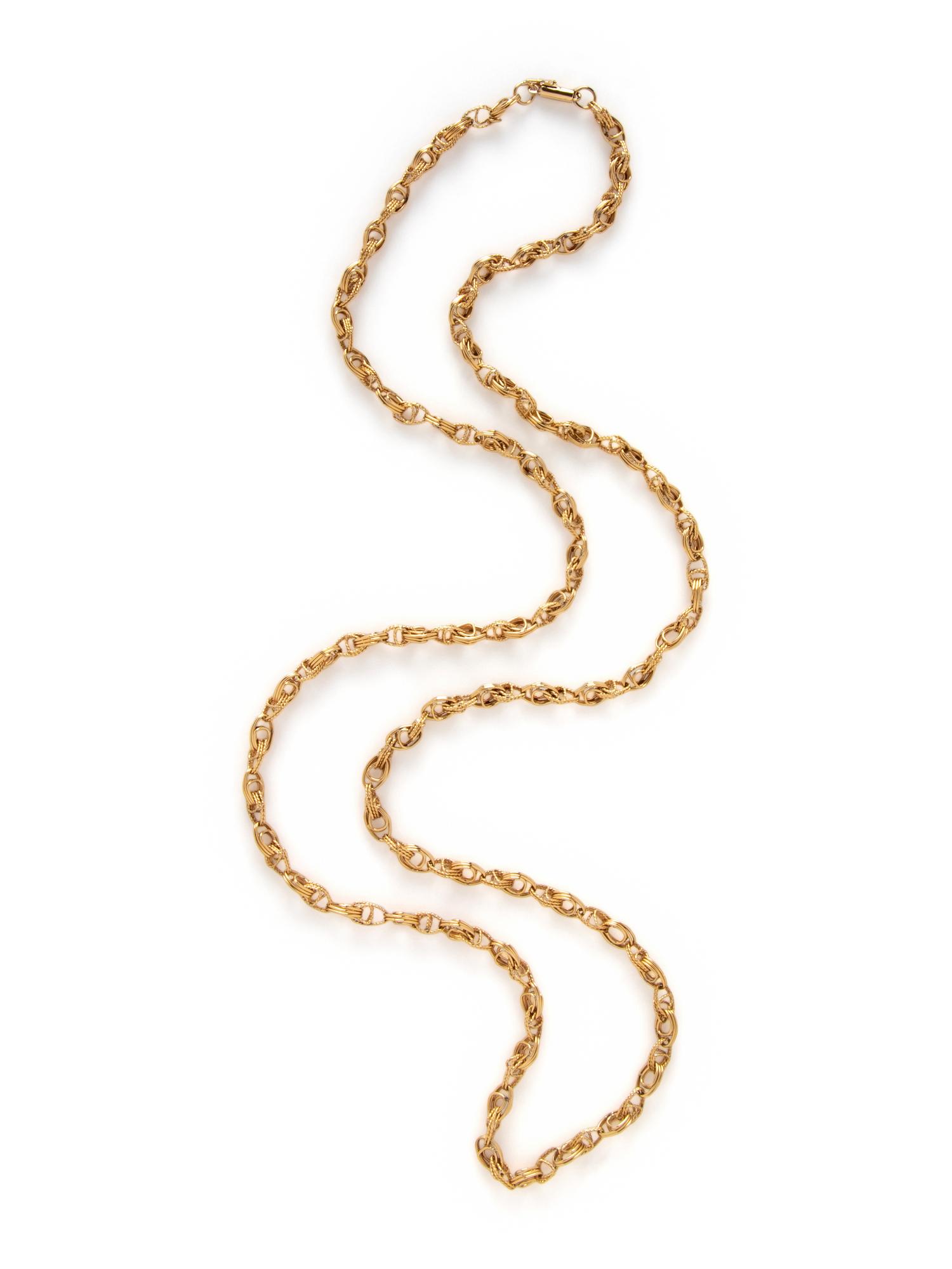 YELLOW GOLD NECKLACE