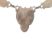 Zuni Silver and Channel Inlaid Turquoise Jewelry Suite