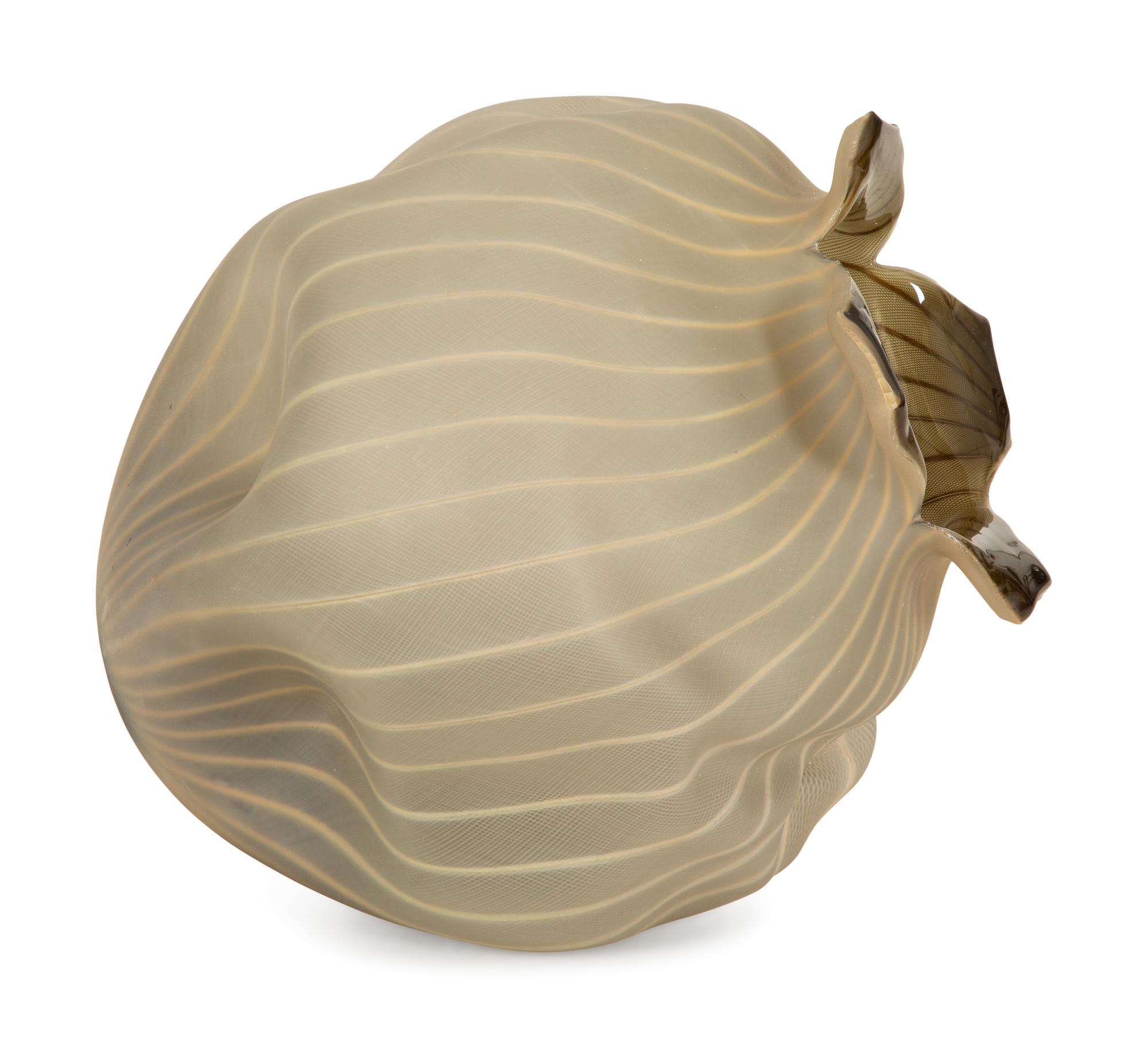 A Monumental Blown Glass Vase, in the Manner of Pilchuk School — 20th Century