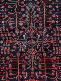A Blue-Ground Malayer Wool Rug