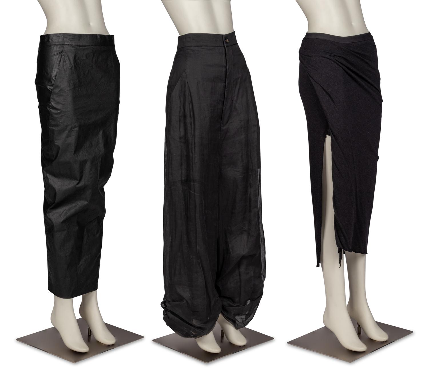 Rick Owens Pant and Two Skirts