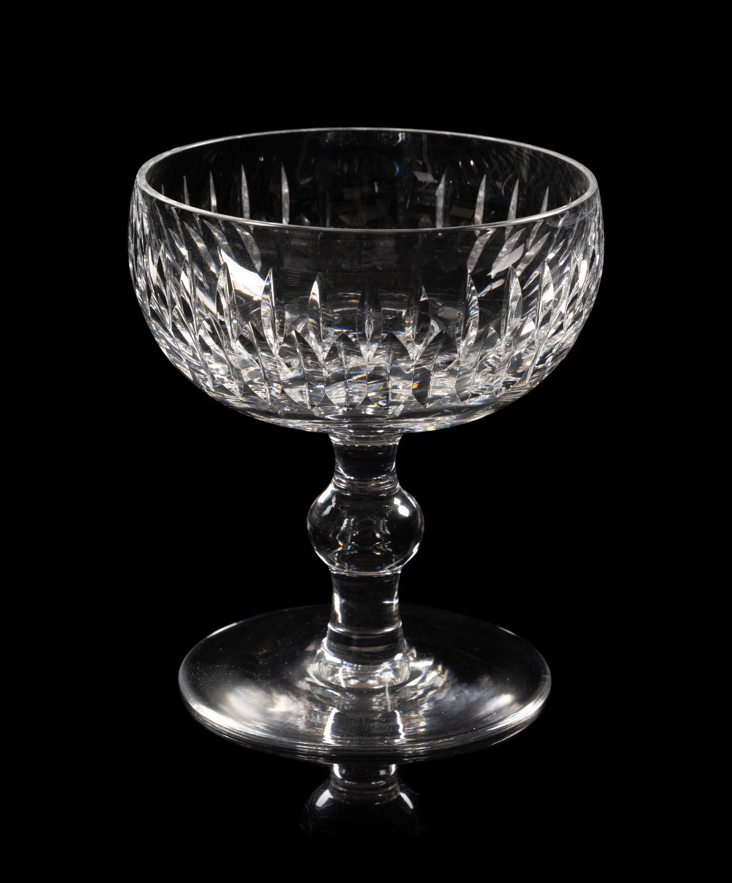 A Waterford Cut Glass Stemware Service