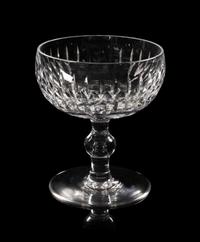A Waterford Cut Glass Stemware Service