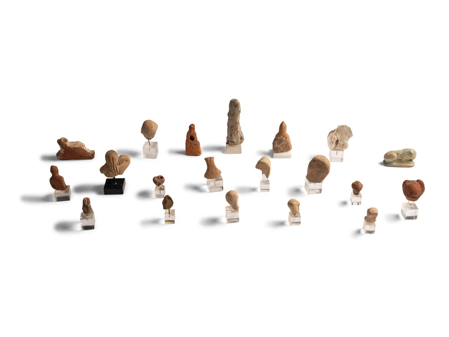 Twenty Greco-Roman and Islamic Terracotta Fragments