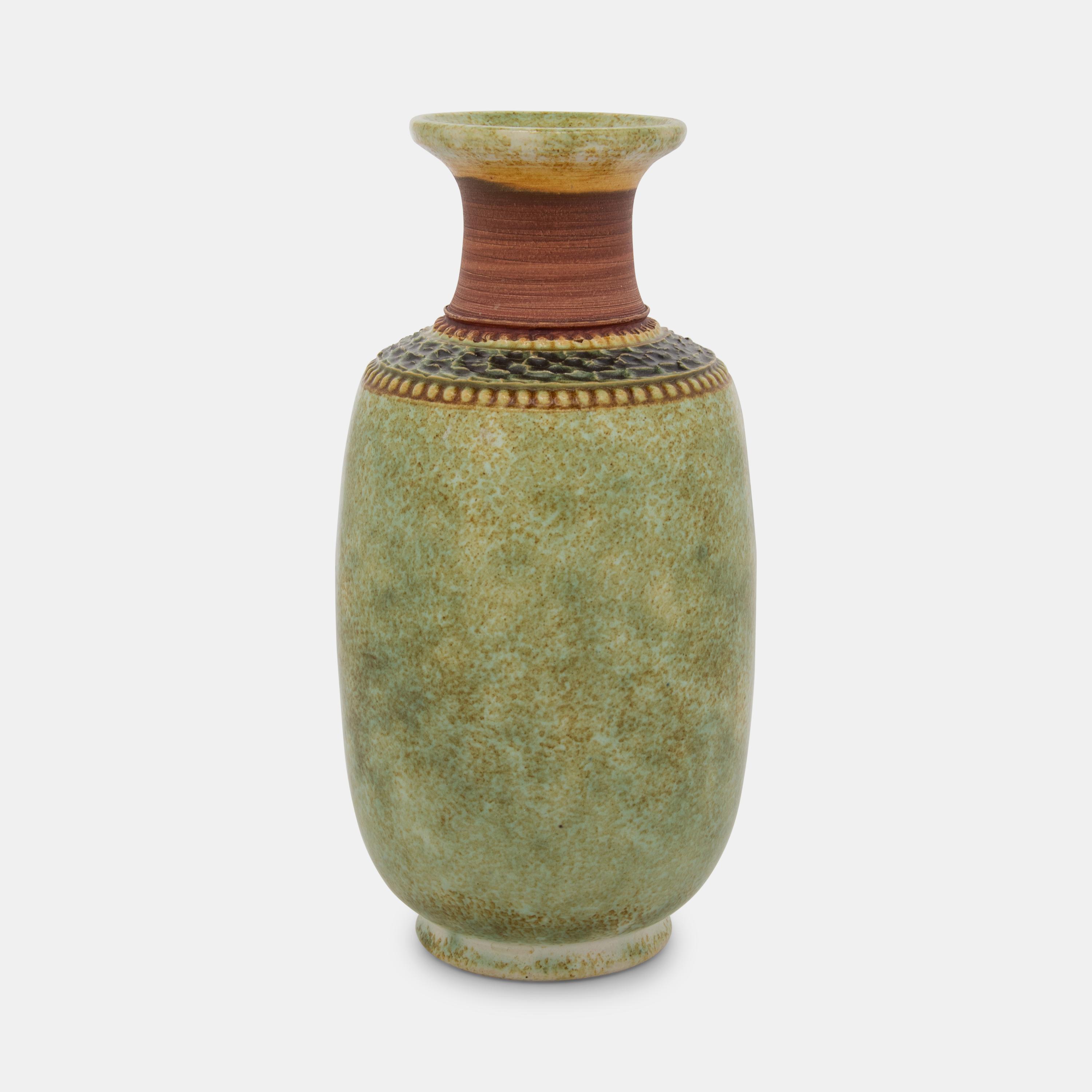 Vase, c. 1960 Klase Höganäs, Sweden