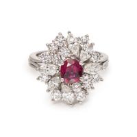 RUBY AND DIAMOND RING